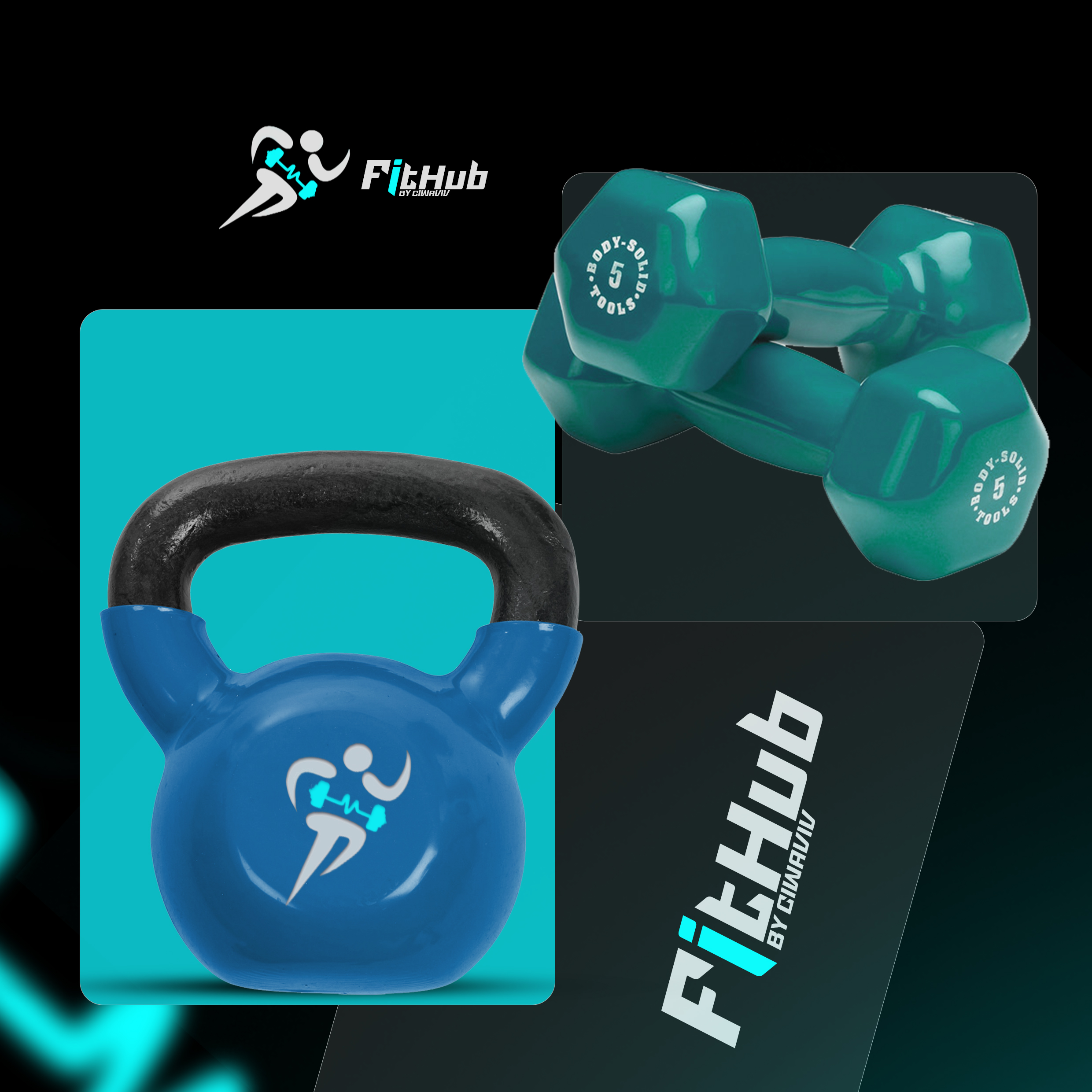 Ciwaviv Community - People exercising and using fitness equipment